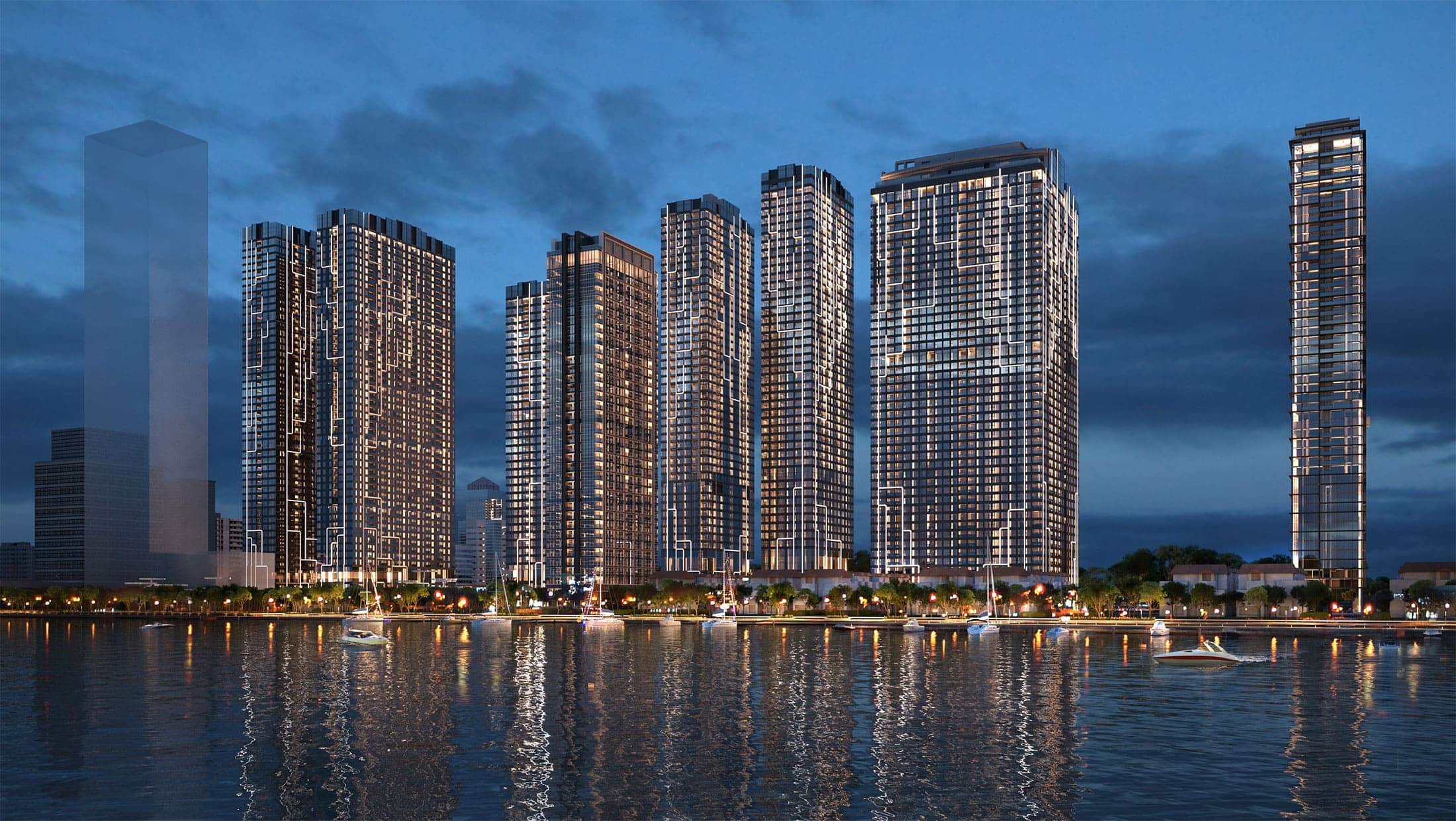 Grand Marina Saigon Marriott được phát triển bởi Masterise Homes ngay trung tâm Bến Nghé, Quận 1.