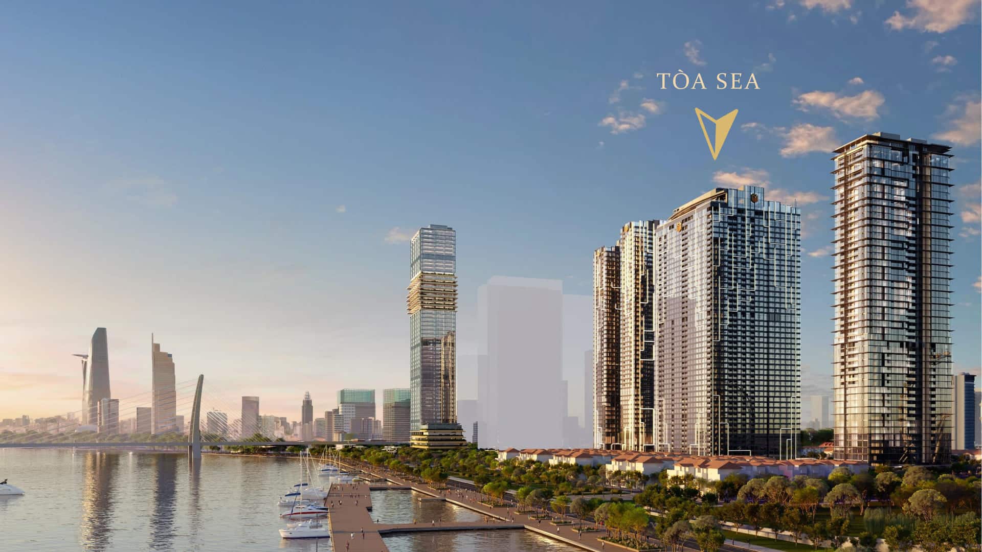 Tòa SEA Tower khẳng định biểu tượng sống hàng hiệu, hội tụ chuẩn mực thiết kế và đặc quyền dịch vụ JW Marriott.