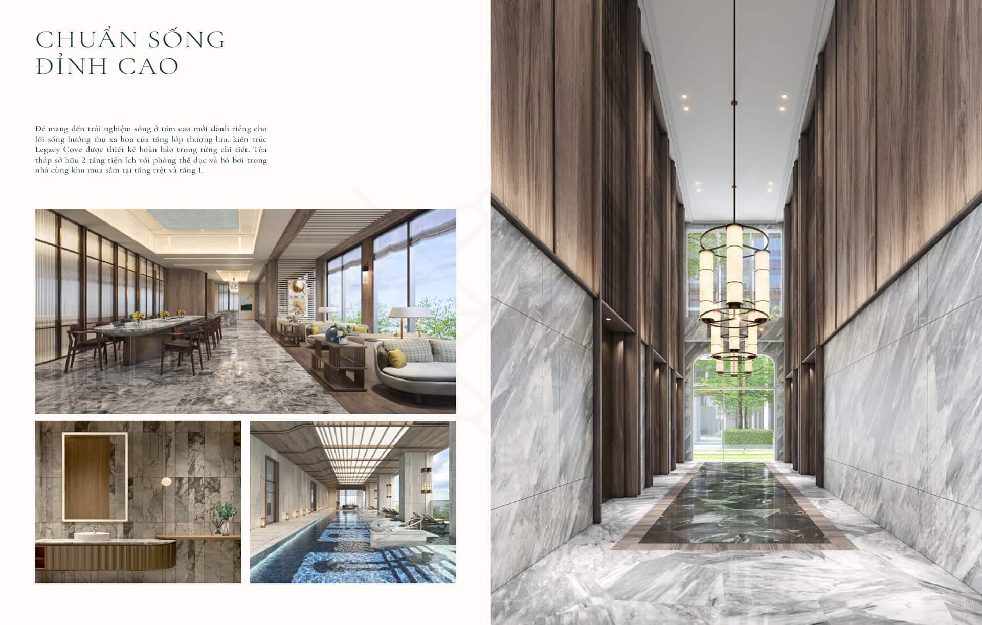 Tòa Cove khẳng định chuẩn sống đỉnh cao, nơi tôn vinh vị thế độc bản của cộng đồng cư dân thượng lưu.