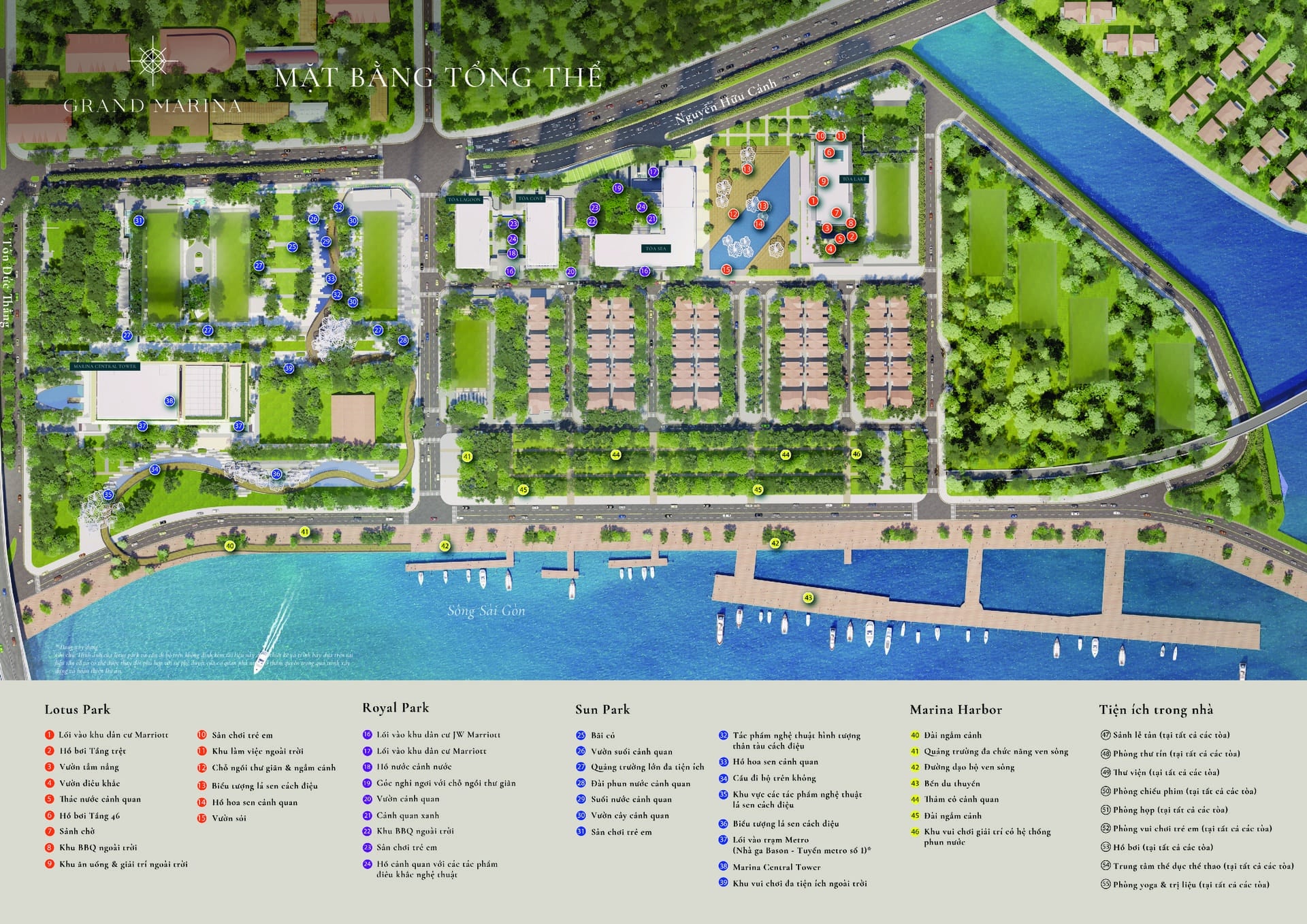 Grand Marina, Saigon – Chuẩn mực tiện ích, đặc quyền Marriott