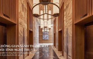 Sảnh thang máy VIP tại Grand Marina Saigon mang thiết kế tinh tế với nội thất cao cấp chuẩn quốc tế. Môi trường sang trọng, riêng tư là nơi lý tưởng để cư dân tiếp đón đối tác và những khách quý ghé thăm.