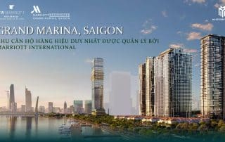Kiến trúc hiện đại của các tòa tháp tại Grand Marina, Saigon được thiết kế bởi những đơn vị danh tiếng thế giới. Mặt kính sang trọng cùng tầm nhìn bao quát toàn cảnh thành phố và dòng sông Sài Gòn thơ mộng.