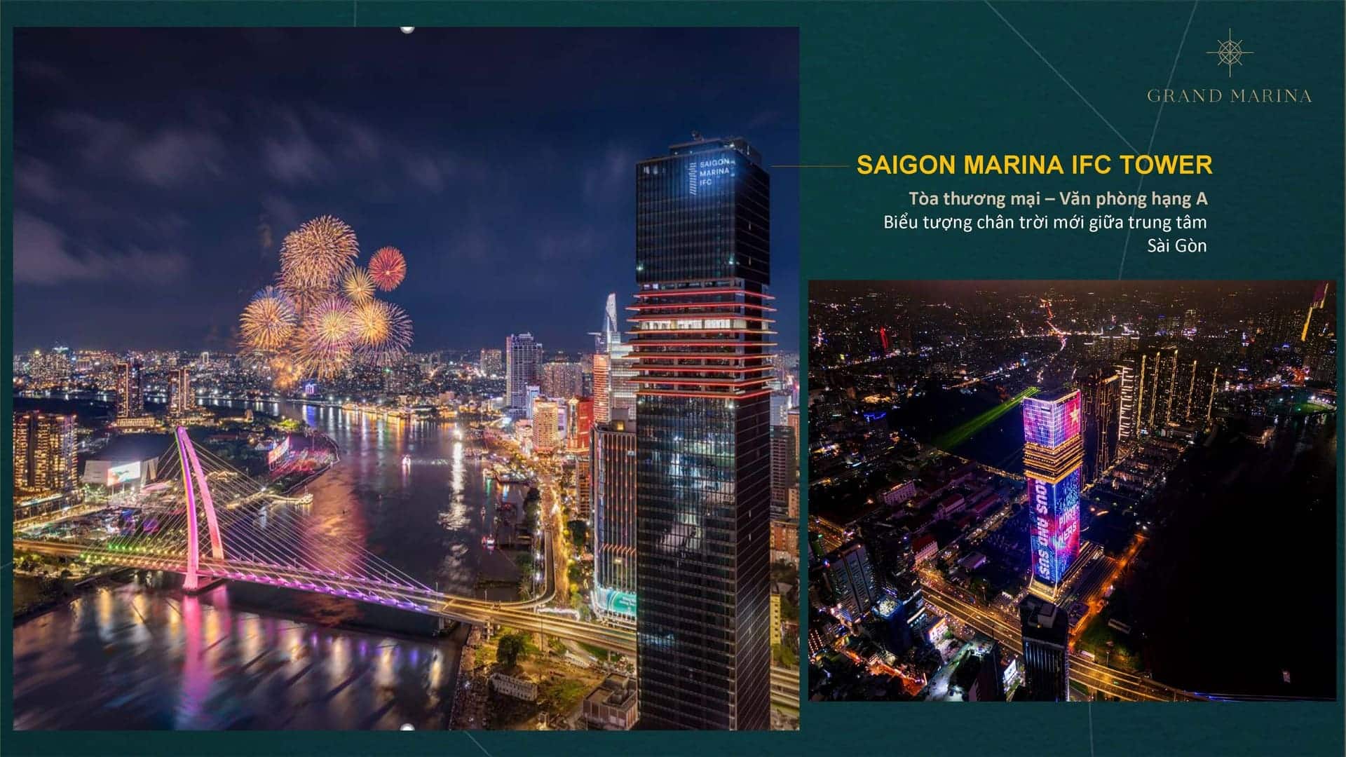 Tòa tháp thương mại hiện đại mang đến không gian làm việc và mua sắm chuẩn quốc tế ngay trung tâm Quận 1.